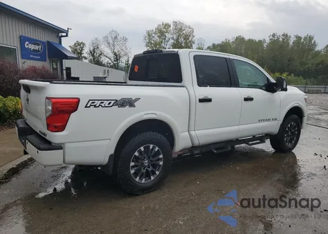 2018 Nissan Titan Sv z USA, uszkodzony, nr VIN 1N6AA1E57JN551507
